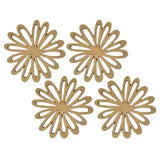 Daisy Flower Coasters (Set of 4)