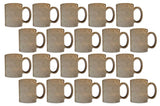 MDF Coffee Mug Shaped Keyring Blanks (Pack of 20)