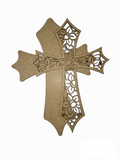 Multi-Layered MDF Cross (2 Layers)